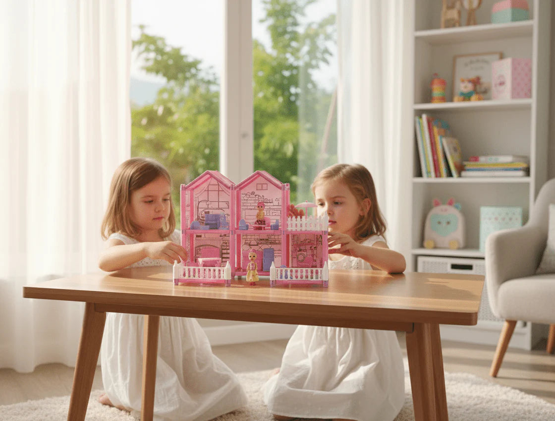 DreamVilla - Villa Dollhouse Playset (172 Pc)